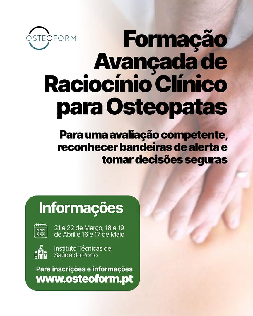 Osteoform - Formação Avançada raciocinio clinico